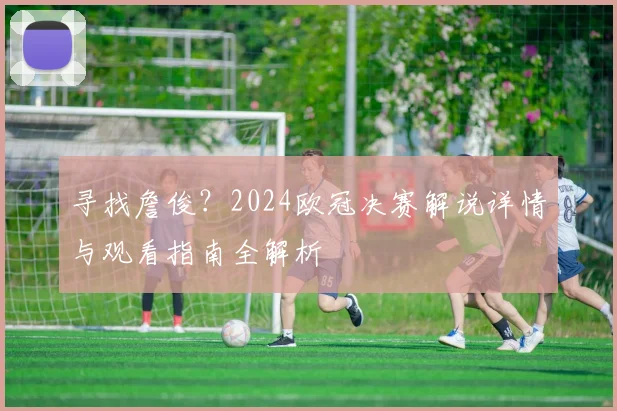 寻找詹俊？2024欧冠决赛解说详情与观看指南全解析